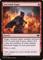 Raiva Ancestral / Ancestral Anger - Magic: The Gathering - MoxLand