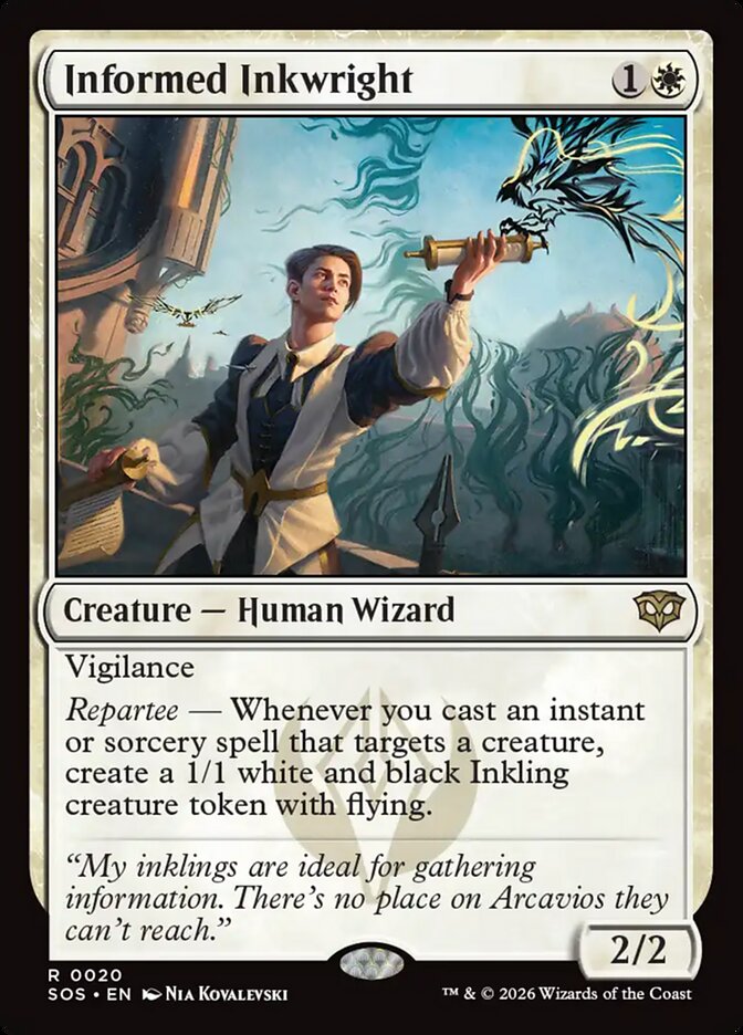 Informed Inkwright - Magic: The Gathering - MoxLand