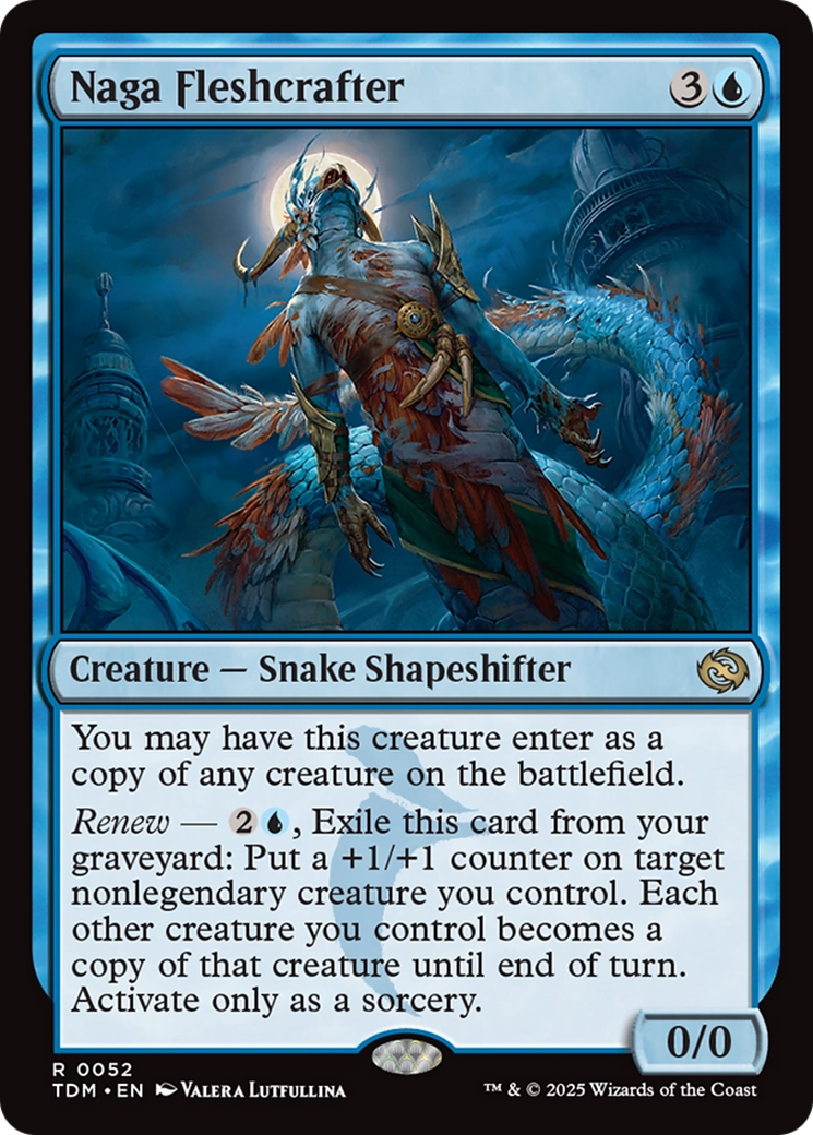 Moldacarne Naga / Naga Fleshcrafter - Magic: The Gathering - MoxLand