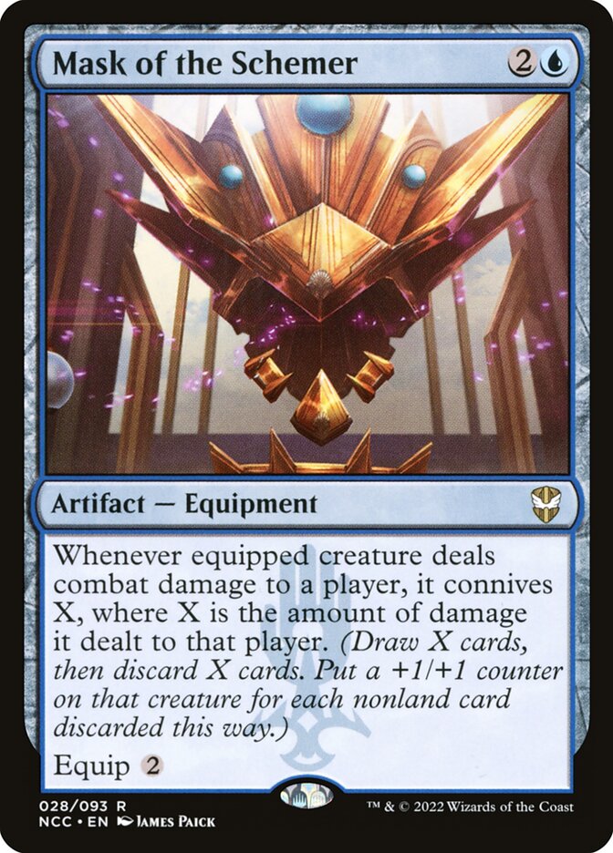 Máscara do Conspirador / Mask of the Schemer - Magic: The Gathering - MoxLand