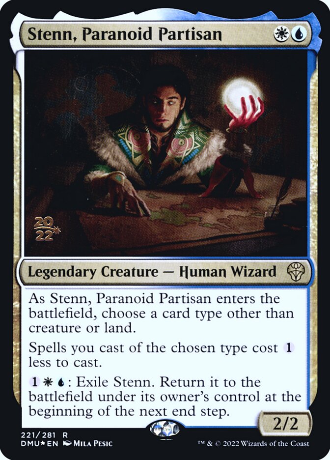 Stenn, Partidário Paranoico / Stenn, Paranoid Partisan - Magic: The Gathering - MoxLand