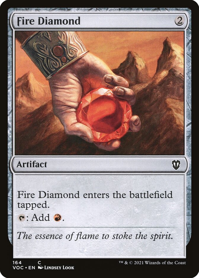 Diamante de Fogo / Fire Diamond - Magic: The Gathering - MoxLand
