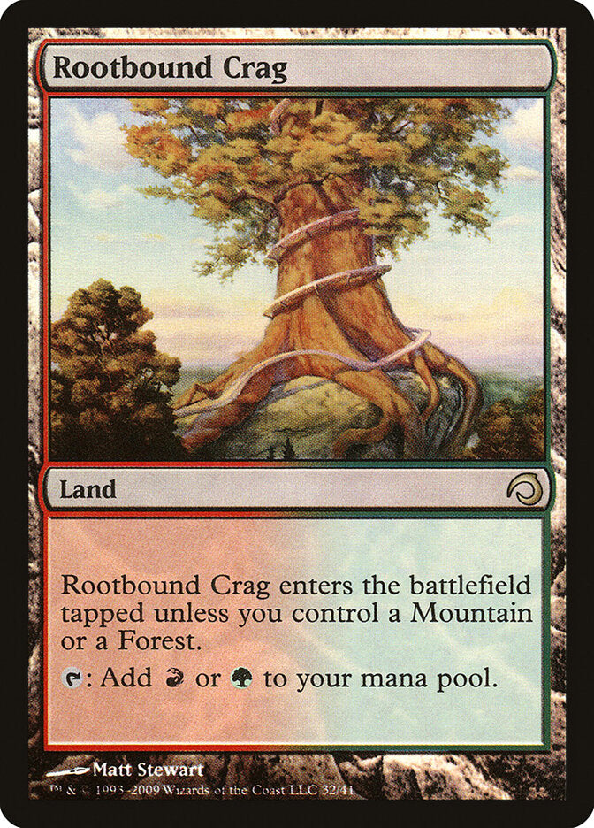Penhasco do Raizame / Rootbound Crag - Magic: The Gathering - MoxLand