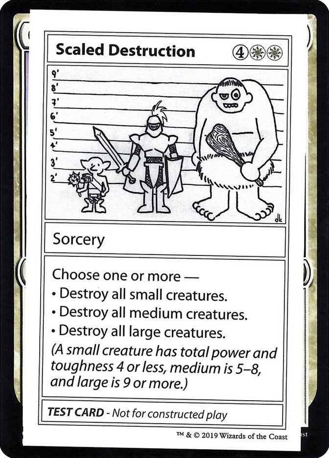 Scaled Destruction - Magic: The Gathering - MoxLand