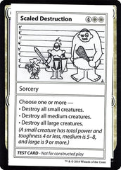 Scaled Destruction - Magic: The Gathering - MoxLand