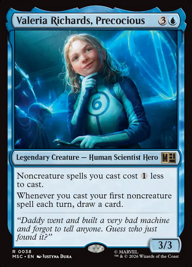 Valeria Richards, Precocious - Magic: The Gathering - MoxLand