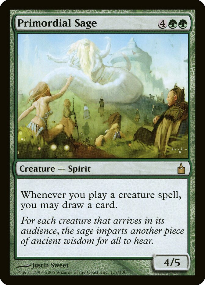 Sábio Primordial / Primordial Sage - Magic: The Gathering - MoxLand