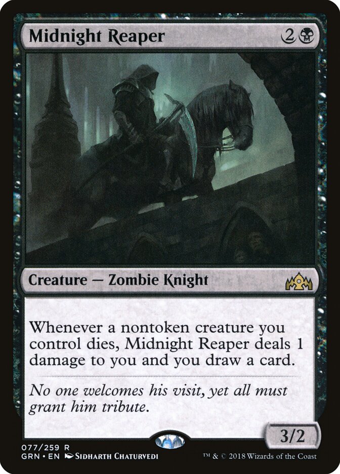 Ceifador da Meia-noite / Midnight Reaper - Magic: The Gathering - MoxLand