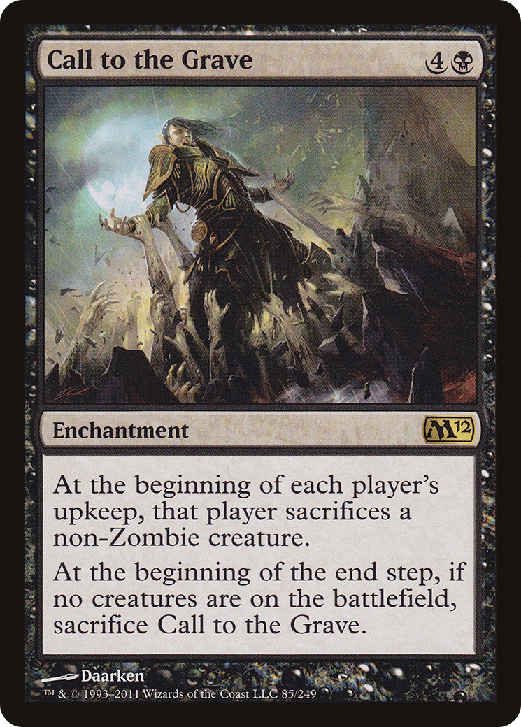 Chamado ao Túmulo / Call to the Grave - Magic: The Gathering - MoxLand