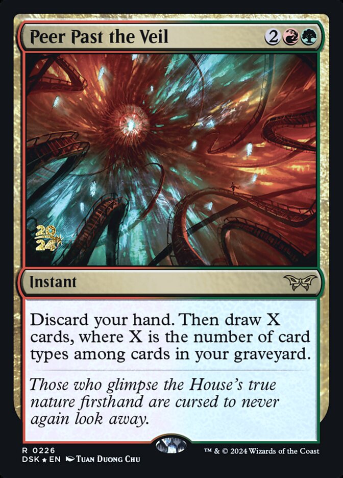 Peer Past the Veil - Magic: The Gathering - MoxLand