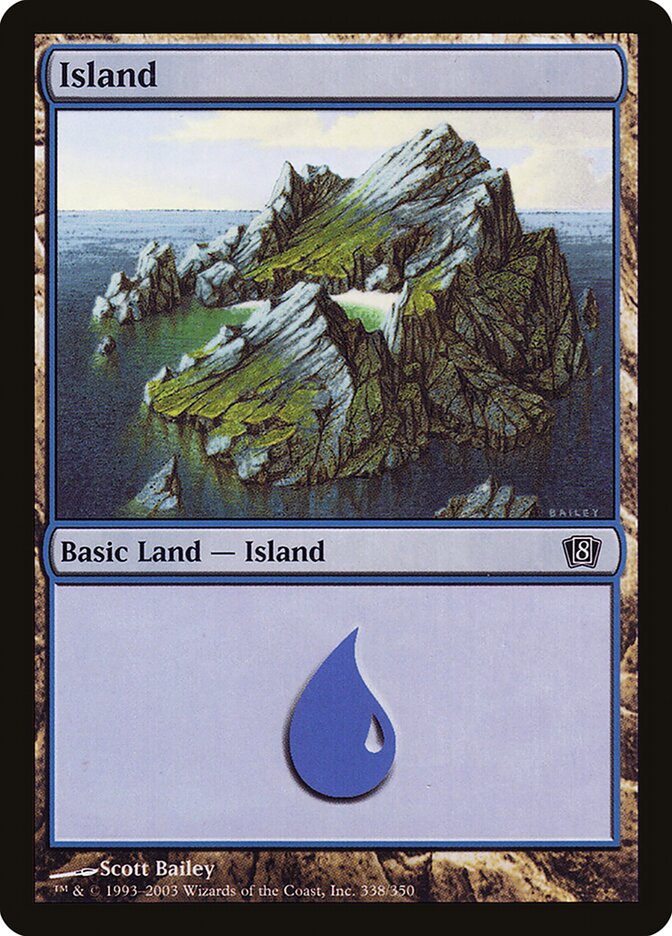 Ilha / Island - Magic: The Gathering - MoxLand