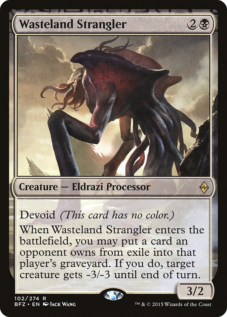 Estrangulador dos Ermos / Wasteland Strangler - Magic: The Gathering - MoxLand