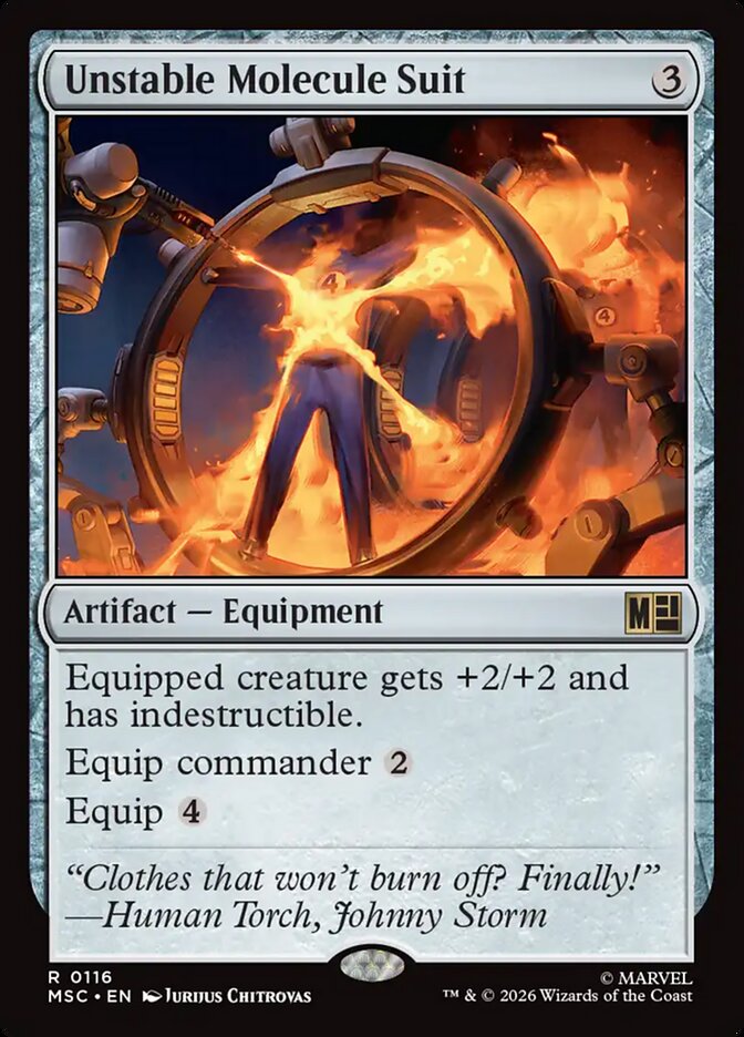 Unstable Molecule Suit - Magic: The Gathering - MoxLand