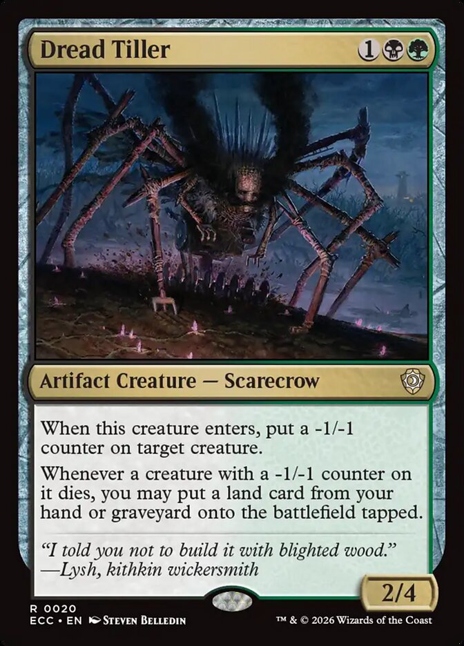 Dread Tiller - Magic: The Gathering - MoxLand
