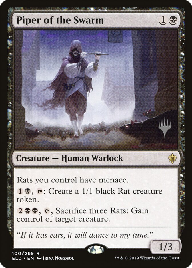 Flautista da Rataria / Piper of the Swarm - Magic: The Gathering - MoxLand