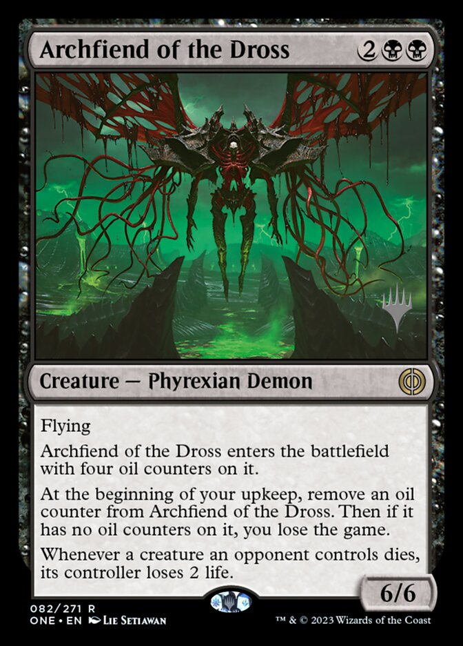 Arquidemônio de Dross / Archfiend of the Dross - Magic: The Gathering - MoxLand