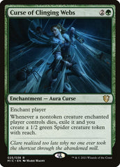 Maldição das Teias Pegajosas / Curse of Clinging Webs - Magic: The Gathering - MoxLand