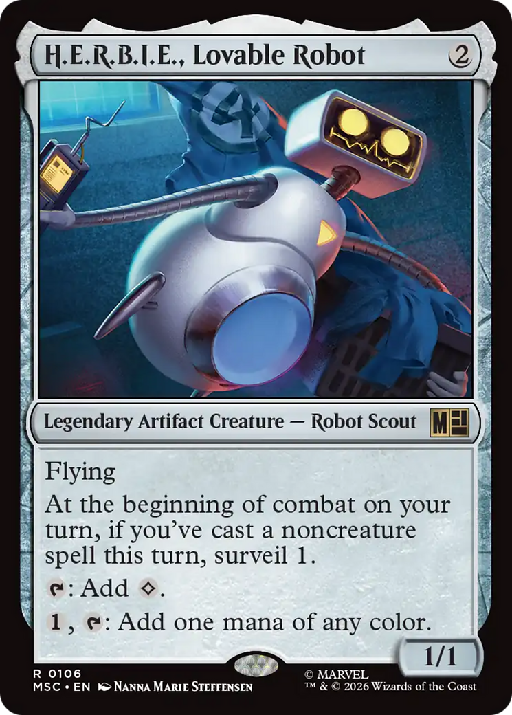 H.E.R.B.I.E., Lovable Robot - Magic: The Gathering - MoxLand