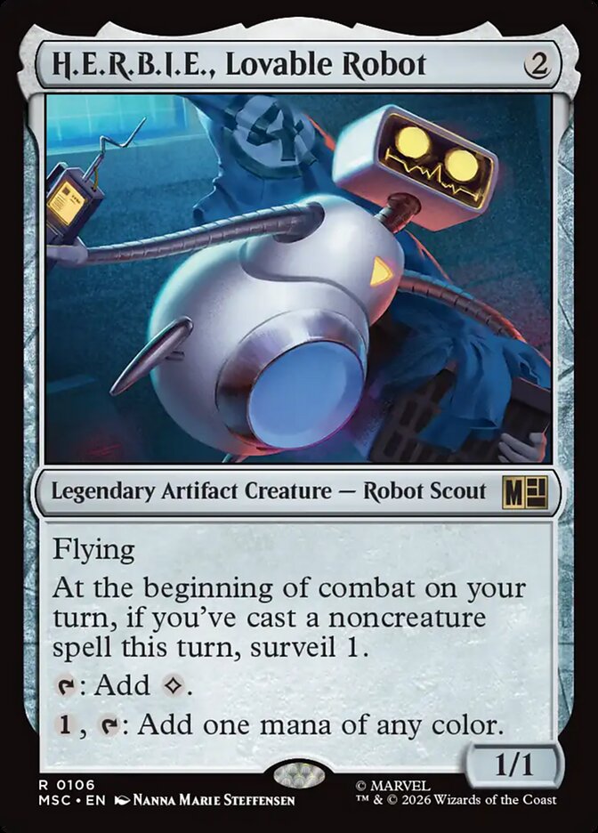 H.E.R.B.I.E., Lovable Robot - Magic: The Gathering - MoxLand