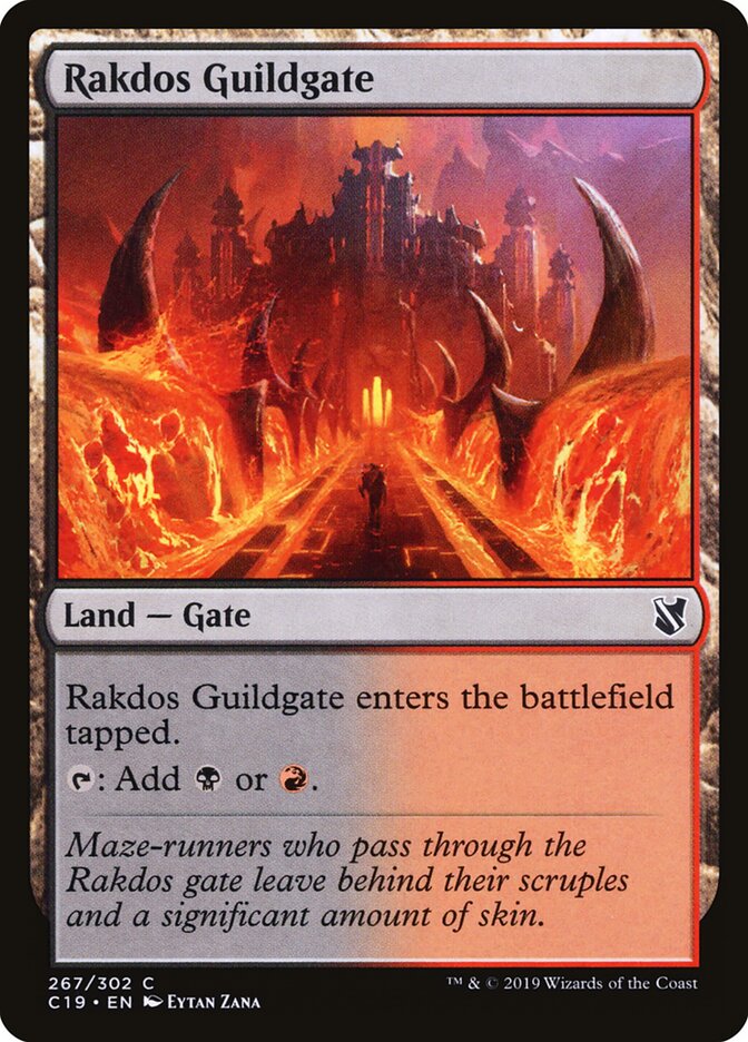Portão da Guilda Rakdos / Rakdos Guildgate - Magic: The Gathering - MoxLand