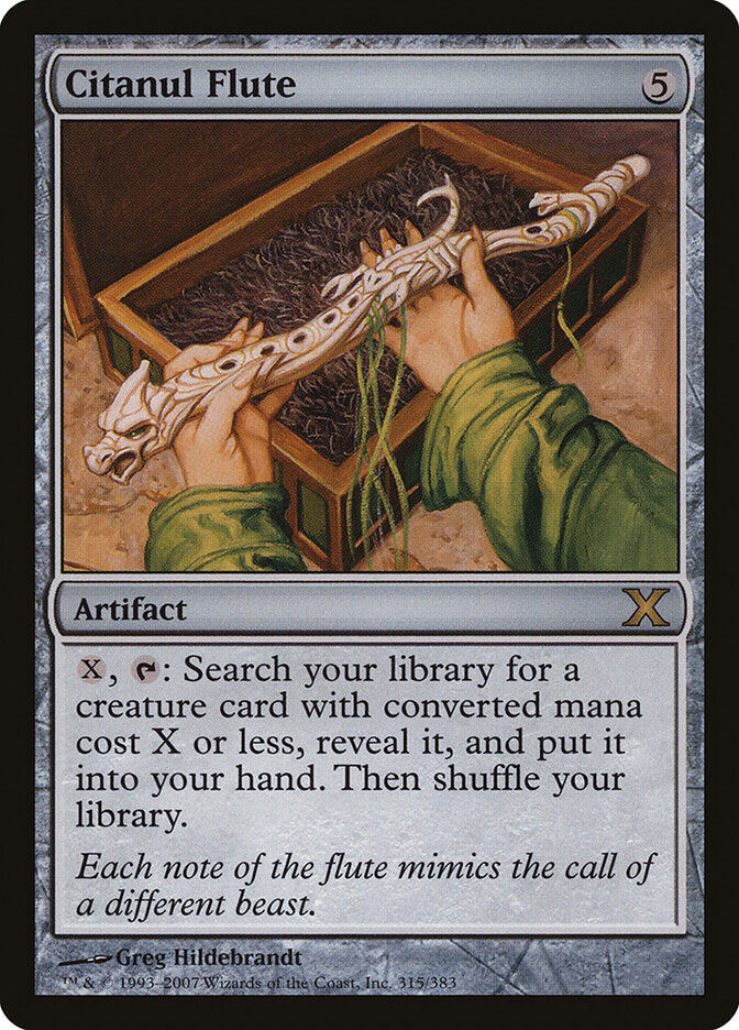 Flauta de Citanul / Citanul Flute - Magic: The Gathering - MoxLand