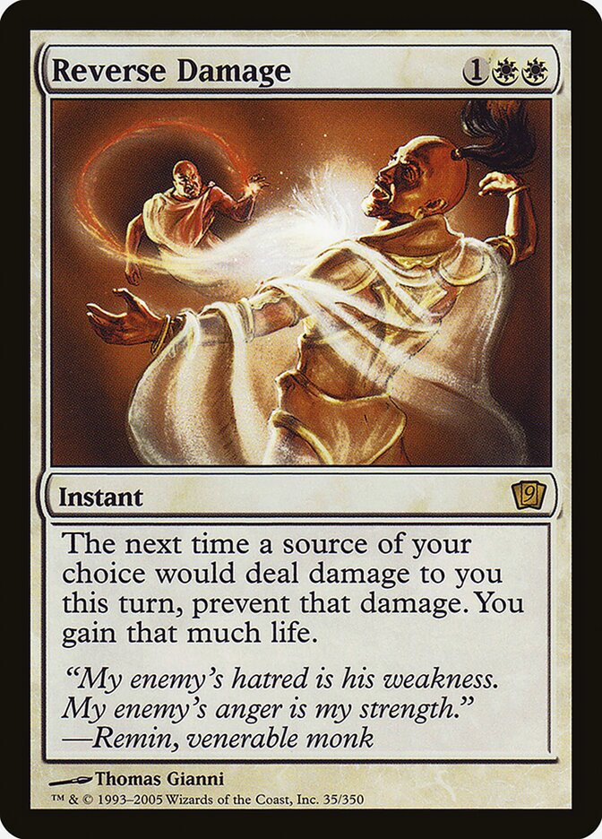 Reverter Dano / Reverse Damage - Magic: The Gathering - MoxLand
