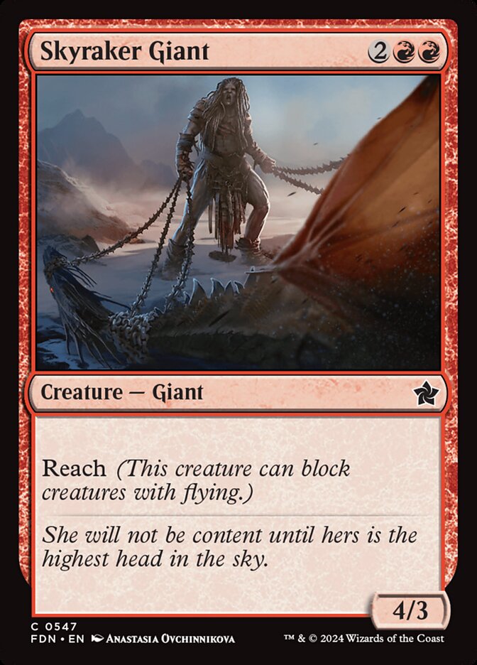 Gigante Varredor do Céu / Skyraker Giant - Magic: The Gathering - MoxLand