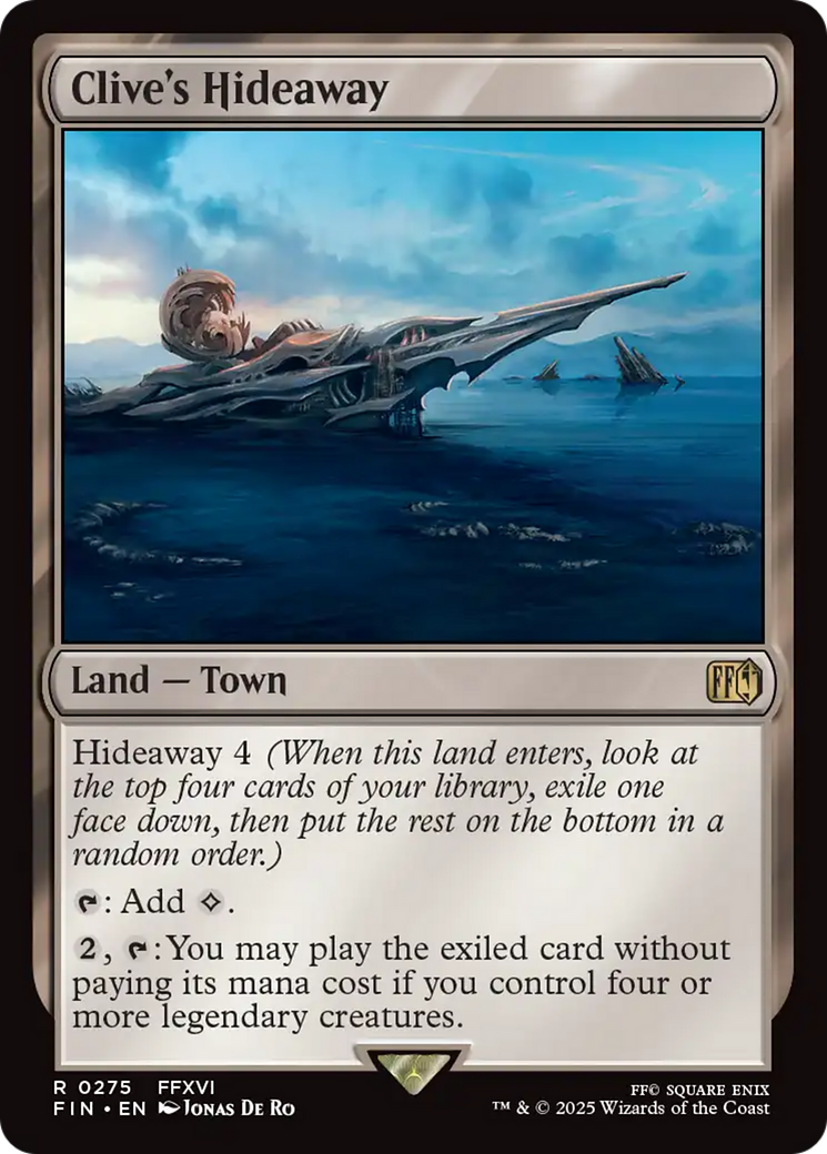 Esconderijo de Clive / Clive's Hideaway - Magic: The Gathering - MoxLand
