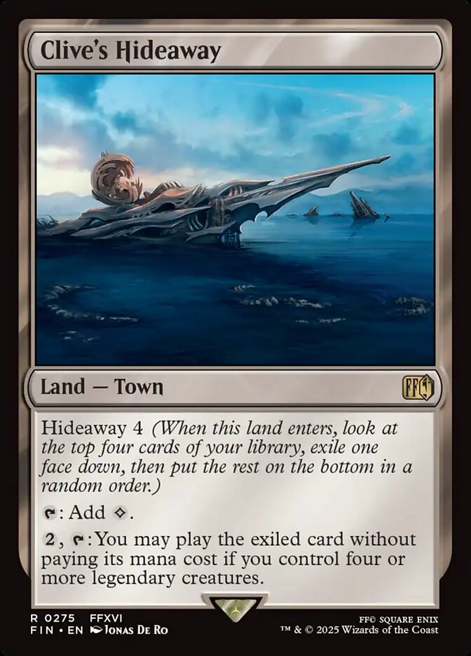 Esconderijo de Clive / Clive's Hideaway - Magic: The Gathering - MoxLand