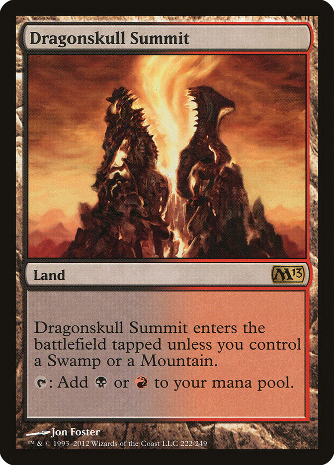 Pico da Caveira de Dragão / Dragonskull Summit - Magic: The Gathering - MoxLand