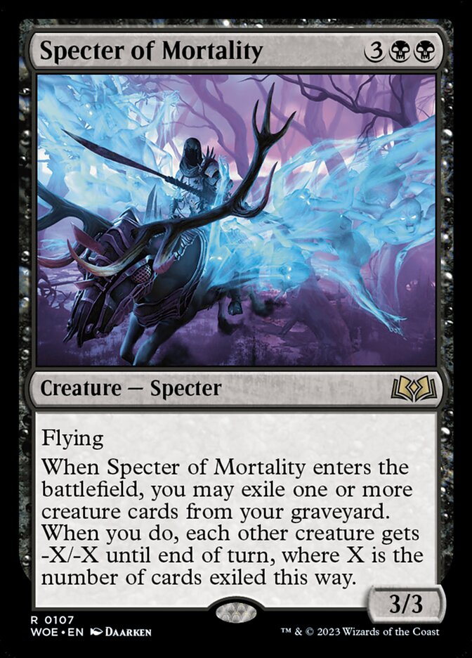 Espectro da Mortalidade / Specter of Mortality - Magic: The Gathering - MoxLand