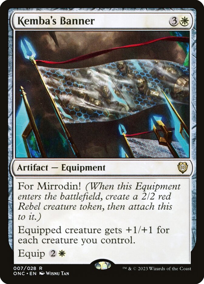 Estandarte de Kemba / Kemba's Banner - Magic: The Gathering - MoxLand