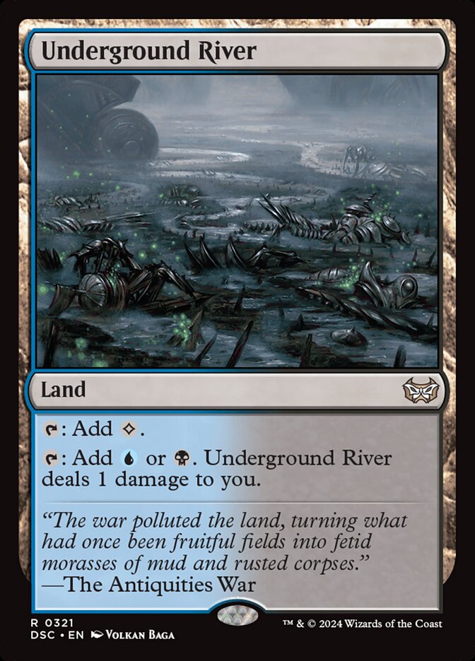 Rio Subterrâneo / Underground River - Magic: The Gathering - MoxLand