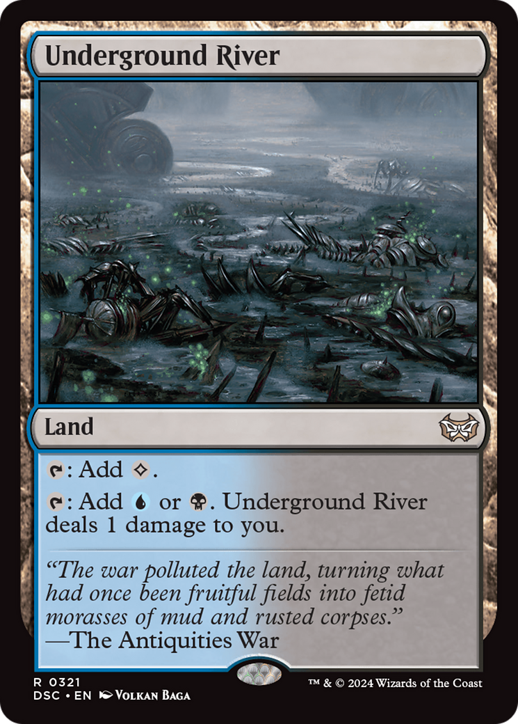 Rio Subterrâneo / Underground River - Magic: The Gathering - MoxLand