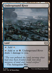 Rio Subterrâneo / Underground River - Magic: The Gathering - MoxLand