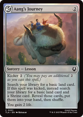 A Jornada de Aang / Aang's Journey - Magic: The Gathering - MoxLand