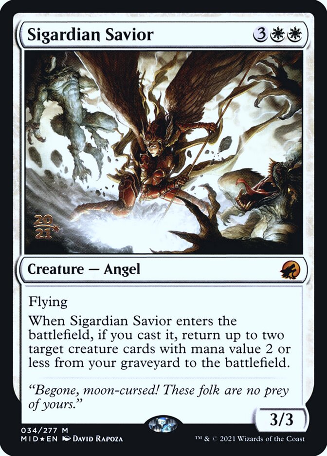 Salvadora Sigardiana / Sigardian Savior - Magic: The Gathering - MoxLand