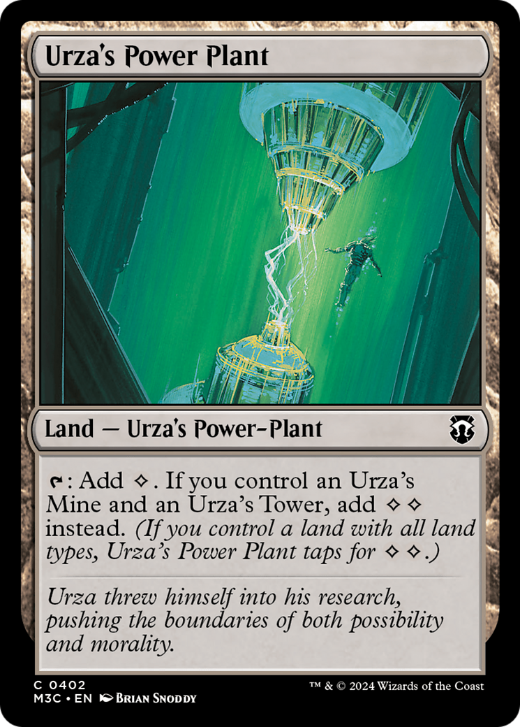 Usina de Urza / Urza's Power Plant - Magic: The Gathering - MoxLand