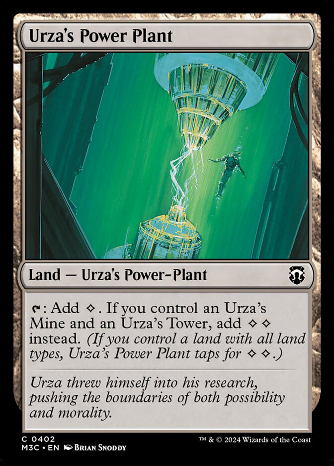 Usina de Urza / Urza's Power Plant - Magic: The Gathering - MoxLand
