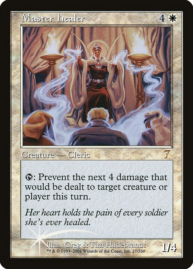Mestre Curandeiro / Master Healer - Magic: The Gathering - MoxLand