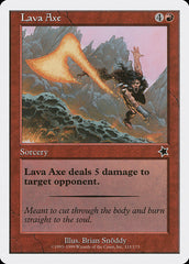 Machado de Lava / Lava Axe - Magic: The Gathering - MoxLand
