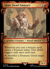 Glóin, Emissário dos Anões / Glóin, Dwarf Emissary - Magic: The Gathering - MoxLand