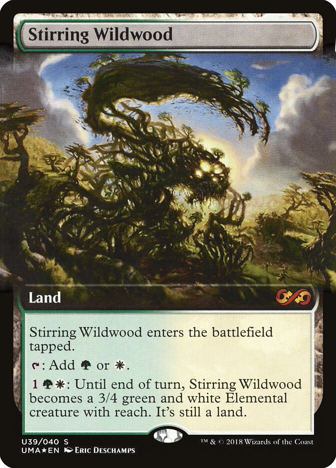Bosque Selvagem Andarilho / Stirring Wildwood - Magic: The Gathering - MoxLand