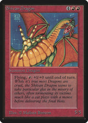 Dragão de Shiva / Shivan Dragon - Magic: The Gathering - MoxLand