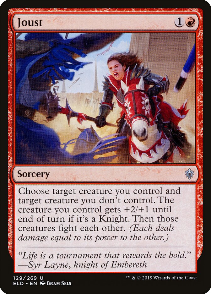 Justa / Joust - Magic: The Gathering - MoxLand