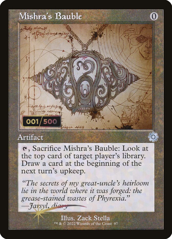 Bijuteria de Mishra / Mishra's Bauble - Magic: The Gathering - MoxLand