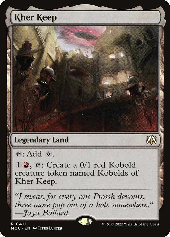 Fortaleza de Kher / Kher Keep - Magic: The Gathering - MoxLand