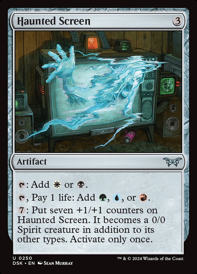 Tela Assombrada / Haunted Screen - Magic: The Gathering - MoxLand