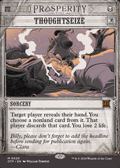 Capturar Pensamento / Thoughtseize - Magic: The Gathering - MoxLand