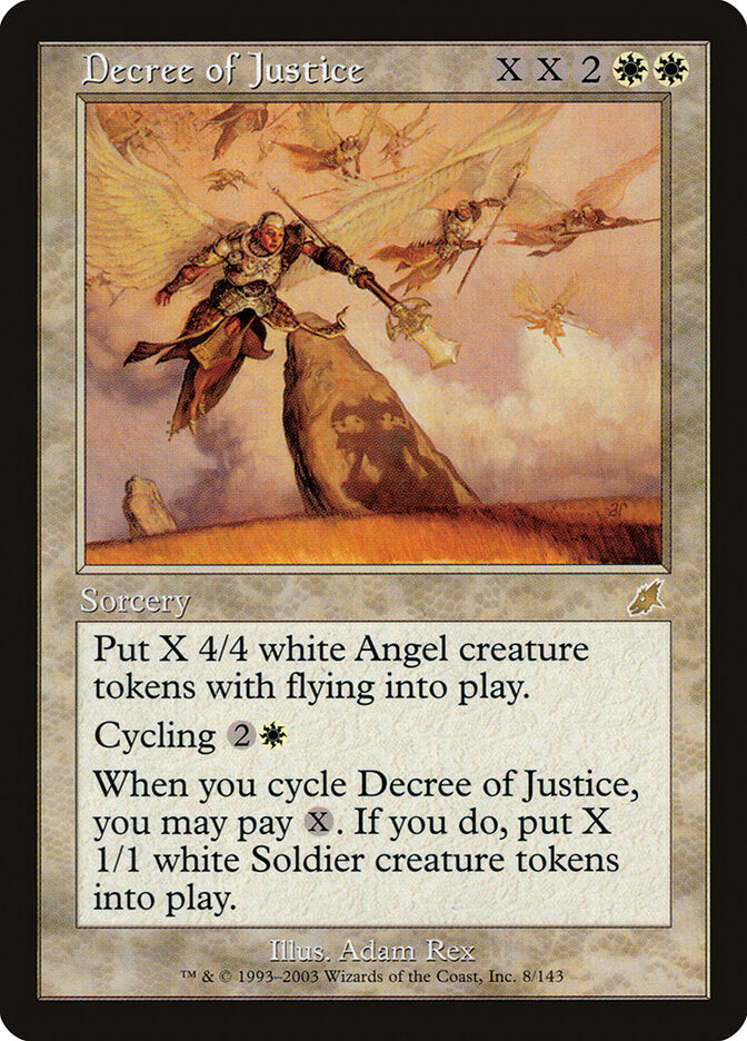 Decreto de Justiça / Decree of Justice - Magic: The Gathering - MoxLand